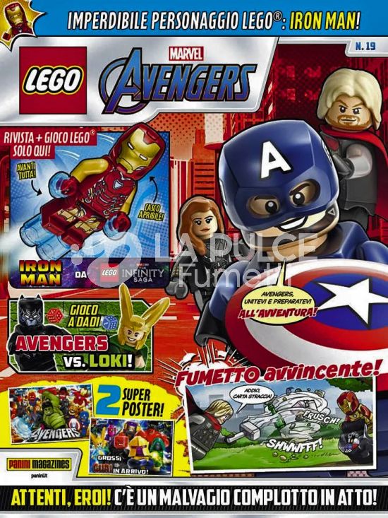 LEGO AVENGERS #     19 + IRON MAN FROM INFINITY SAGA