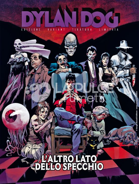 DYLAN DOG ORIGINALE #   446: L'ALTRO LATO DELLO SPECCHIO - EDIZIONE VARIANT TIRATURA LIMITATA - LUCCA 2023