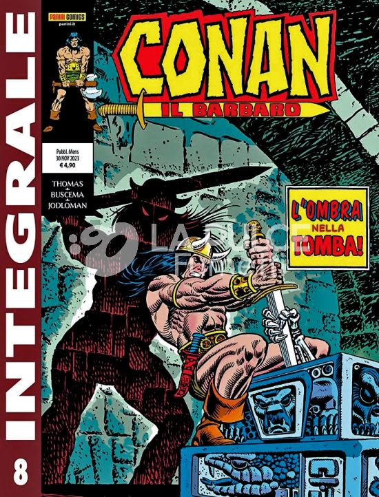 PANINI COMICS INTEGRALE - CONAN IL BARBARO #     8: L'OMBRA NELLA TOMBA!