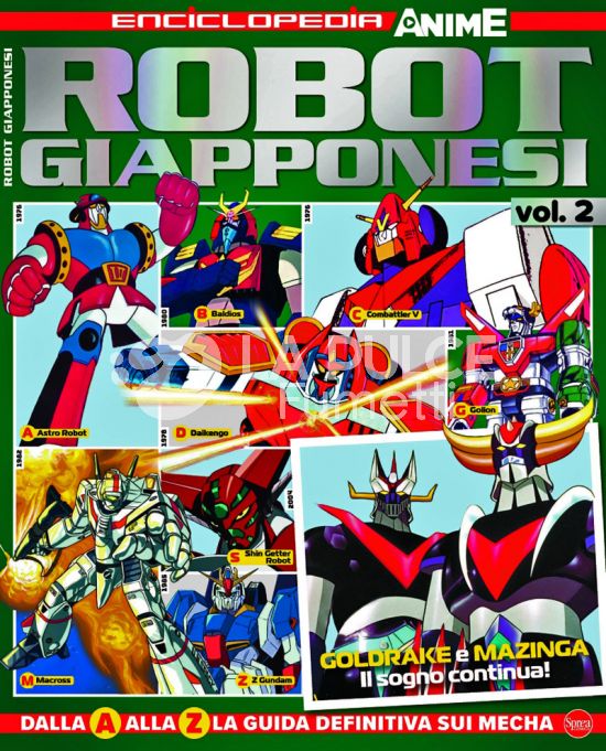 ANIME CULT ENCICLOPEDIA #     3 - ROBOT GIAPPONESI 2