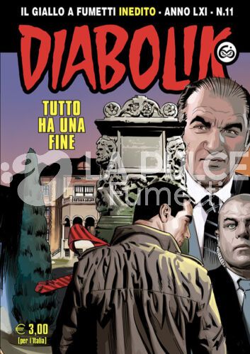 DIABOLIK ORIGINALE ANNO 61 #    11: TUTTO HA UNA FINE NO ALLEGATO