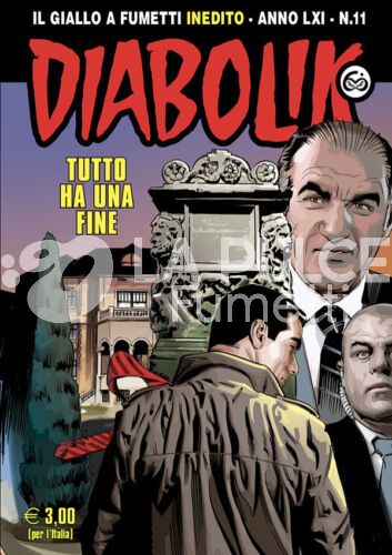 DIABOLIK ORIGINALE ANNO 61 #    11: TUTTO HA UNA FINE NO ALLEGATO