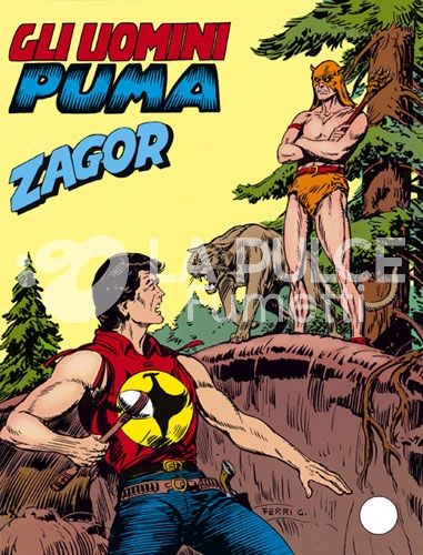 ZENITH #   345 - ZAGOR 294: GLI UOMINI PUMA