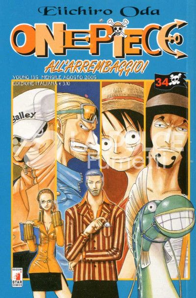 YOUNG #   135 - ONE PIECE 34 ORIGINALE