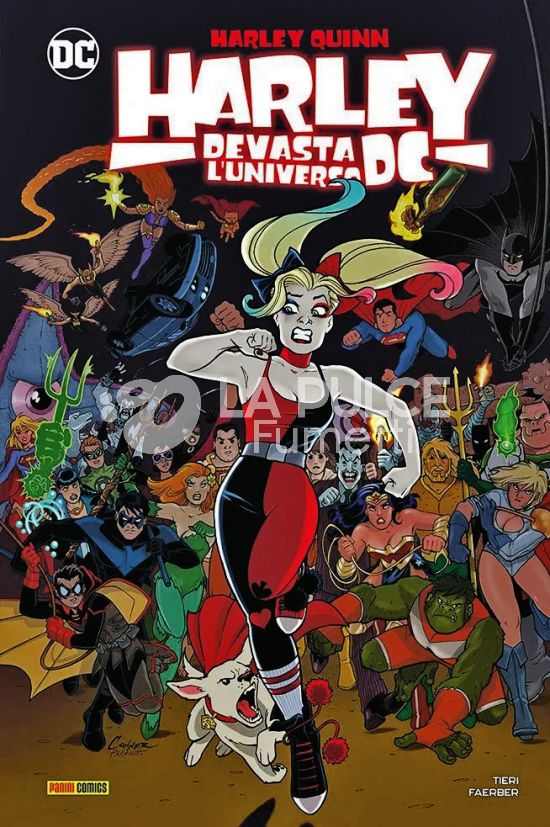 DC COLLECTION INEDITO - HARLEY DEVASTA L'UNIVERSO DC