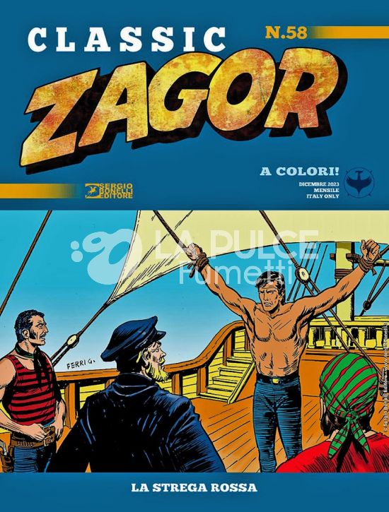 ZAGOR CLASSIC #    58: LA STREGA ROSSA