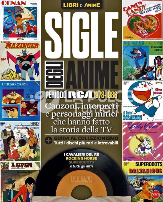 LIBRI DI ANIME #     1 - SIGLE DEGLI ANIME - PERIODO RCA 1978-1986