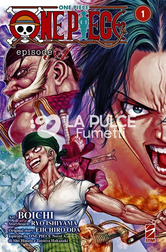 BIG 88/89- ONE PIECE EPISODE A 1/2 + MINIPOSTER  MINISERIE COMPLETA NUOVI