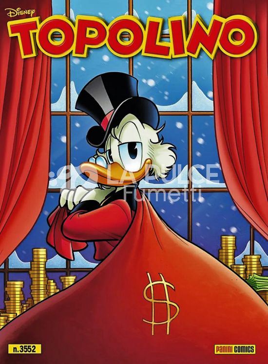 TOPOLINO LIBRETTO #  3552 - VARIANT FLOCCATA