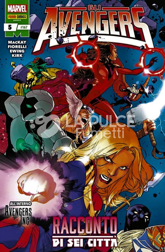 I VENDICATORI #   167 - GLI AVENGERS 5