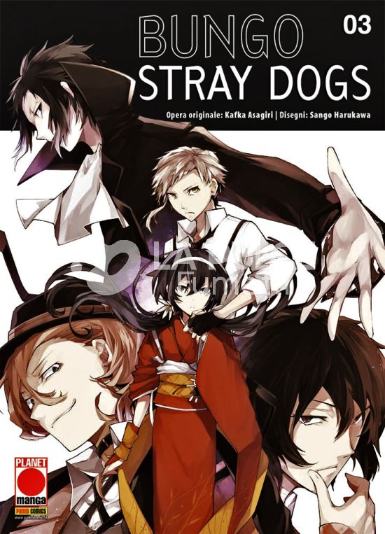 MANGA RUN #     3 - BUNGO STRAY DOGS 3 - 2A RISTAMPA