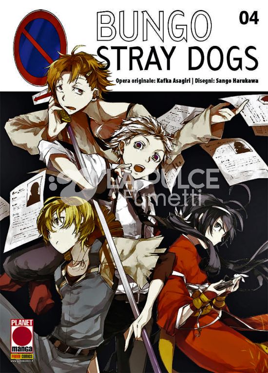 MANGA RUN #     4 - BUNGO STRAY DOGS 4 - 2A RISTAMPA