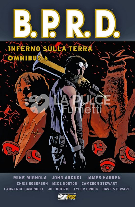 HELLBOY PRESENTA - B.P.R.D. OMNIBUS: INFERNO SULLA TERRA #     4 - BPRD