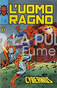 UOMO RAGNO #   201: CYBERNUS!