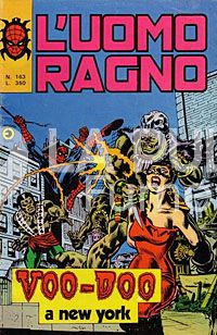 UOMO RAGNO #   163: VOO DOO A NEW YORK