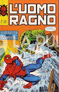 UOMO RAGNO #   185: L'ATTACCO DELLO SCORPIONE DA EDICOLA