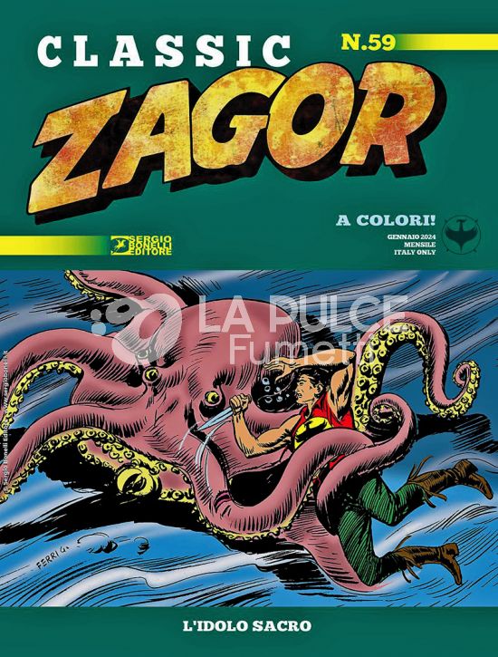 ZAGOR CLASSIC #    59: L'IDOLO SACRO