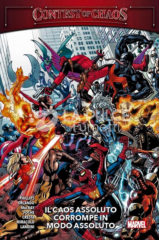 MARVEL COLLECTION INEDITO - CONTEST OF CHAOS: IL CAOS ASSOLUTO CORROMPE IN MODO ASSOLUTO