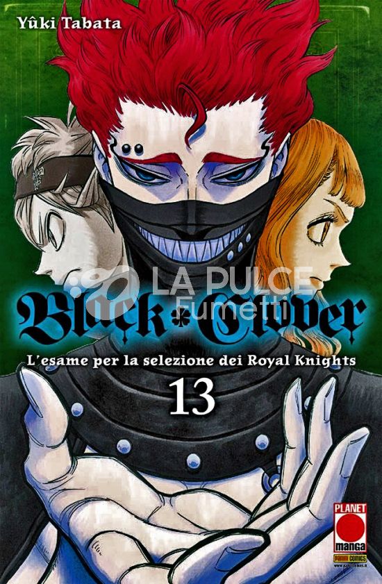 PURPLE #    26 - BLACK CLOVER 13 - 2A RISTAMPA