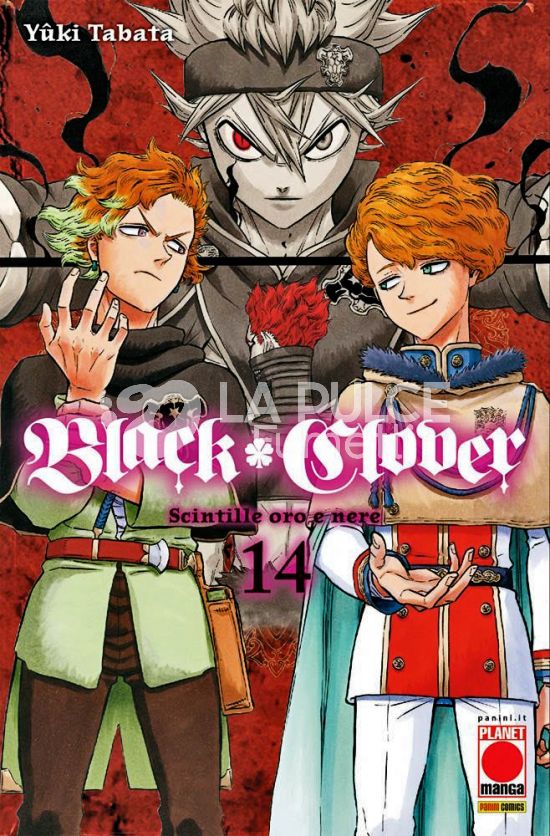 PURPLE #    27 - BLACK CLOVER 14 - 2A RISTAMPA