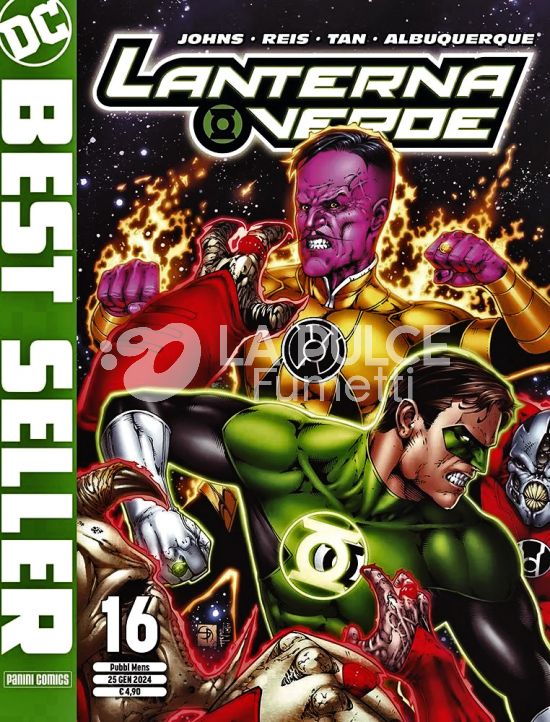 DC BEST SELLER NUOVA SERIE #    37 - LANTERNA VERDE DI GEOFF JOHNS 16