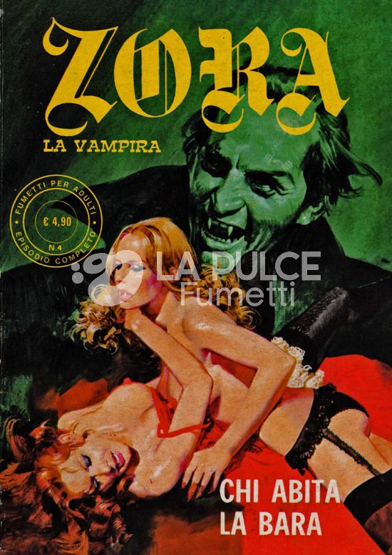 COSMO SERIE GIALLA #   136 - VAMPIRISSIMA 4 - ZORA LA VAMPIRA 4: CHI ABITA LA BARA