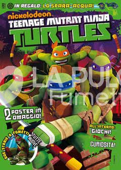 TARTARUGHE NINJA #     1 - TEENAGE MUTANT NINJA TURTLES MAGAZINE 1 + PISTOLA SPARA-ACQUA