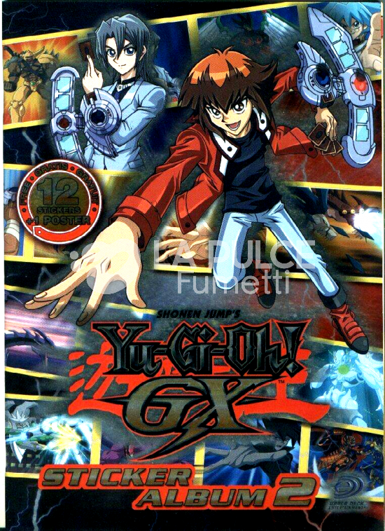 YU-GI-OH! GX - STICKER ALBUM SERIE 2 COMPLETO