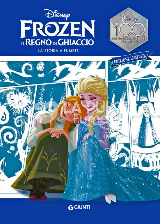 DISNEY 100 ANNI DI MERAVIGLIOSE EMOZIONI - FROZEN IL REGNO DI GHIACCIO LA STORIA A FUMETTI - EDIZIONE LIMITATA