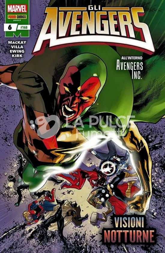 I VENDICATORI #   168 - AVENGERS 6