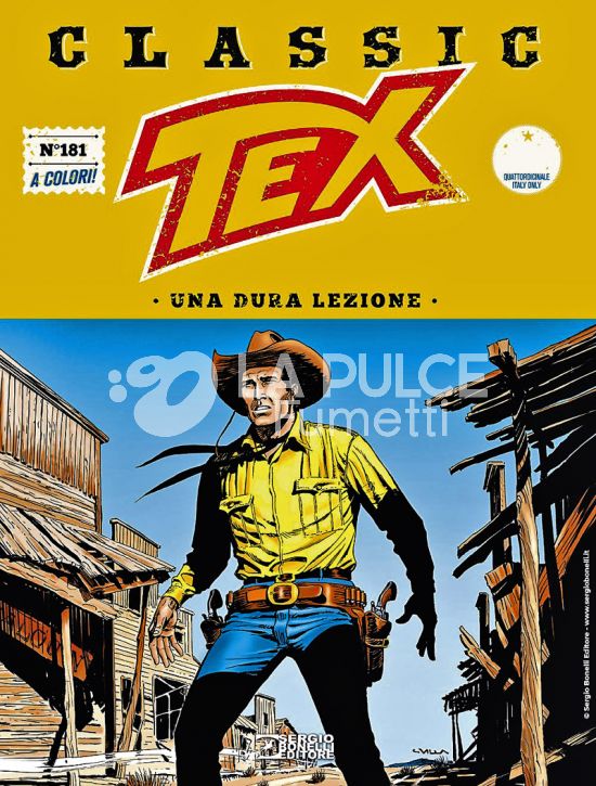 TEX CLASSIC #   181: UNA DURA LEZIONE