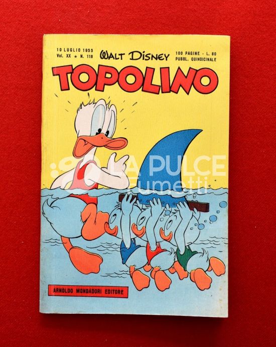 TOPOLINO LIBRETTO #   118 + BOLLINI