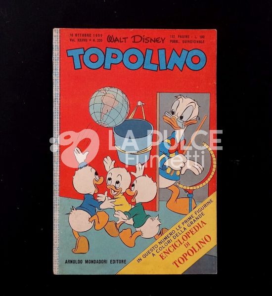 TOPOLINO LIBRETTO #   220 + BOLLINO NO FIGURINE