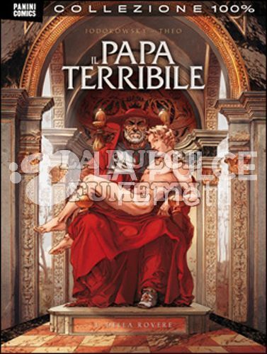 100% PANINI COMICS - IL PAPA TERRIBILE  1/2  COMPLETA NUOVI