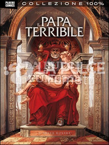 100% PANINI COMICS - IL PAPA TERRIBILE  1/2  COMPLETA NUOVI