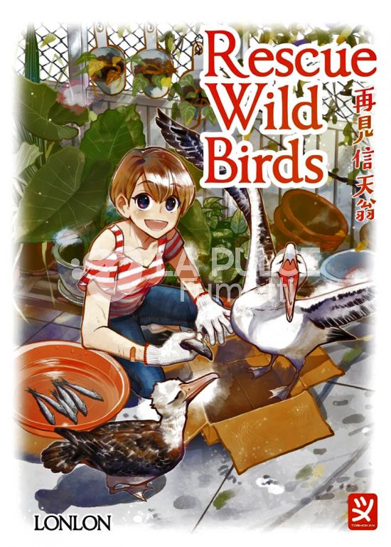 RESCUE WILD BIRDS + CARTOLINA