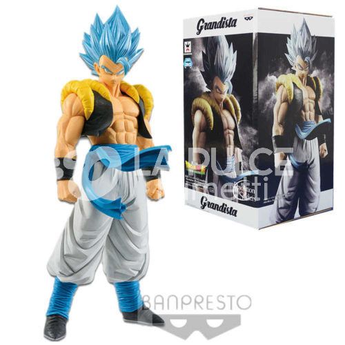 DRAGON BALL  GRANDISTA - RESOLUTION OF SOLDIERS GOGETA SUPER SAYAN BLU