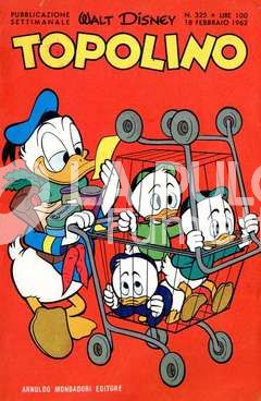 TOPOLINO LIBRETTO #   325 + BOLLINO - NO ADESIVI