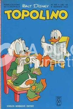 TOPOLINO LIBRETTO #   440 + BOLLINI