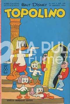 TOPOLINO LIBRETTO #   443 + BOLLINI