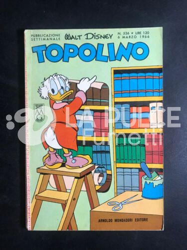 TOPOLINO LIBRETTO #   536 NO BOLLINI + CARTOLINA