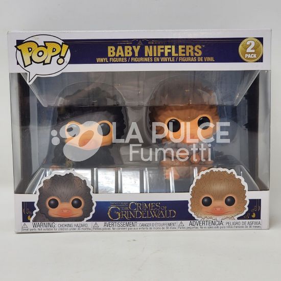 FANTASTIC BEASTS - CRIMES OF GRINDELWALD: BABY NIFFLERS 2 PACK - VINYL FIGURE - POP FUNKO