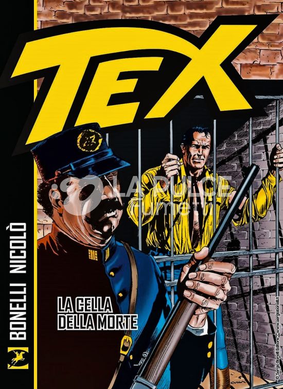 TEX: LA CELLA DELLA MORTE - NUOVA EDIZIONE - VARIANT COVER - BROSSURATO