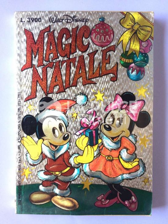 MAGICO NATALE 1991 - SUPPLEMENTO A TOPOLINO 1878