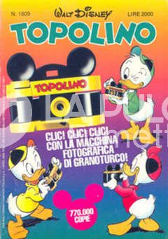 TOPOLINO LIBRETTO #  1809