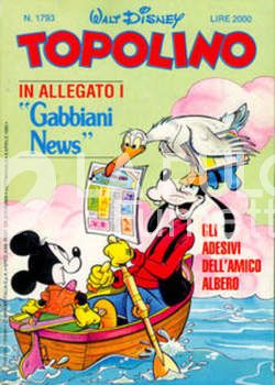 TOPOLINO LIBRETTO #  1793 + adesivi