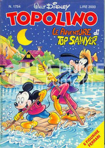 TOPOLINO LIBRETTO #  1784 + 6 FIGURINE FERRARI