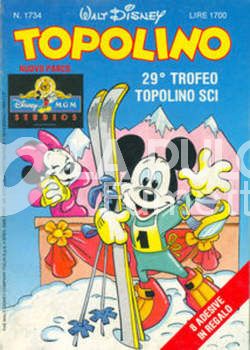 TOPOLINO LIBRETTO #  1734 + 8 ADESIVI IN REGALO