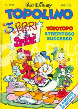 TOPOLINO LIBRETTO #  1730 - NO 8 ADESIVI IN REGALO