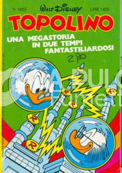 TOPOLINO LIBRETTO #  1652